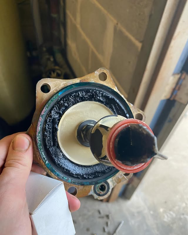 Backflow assembly repair detail