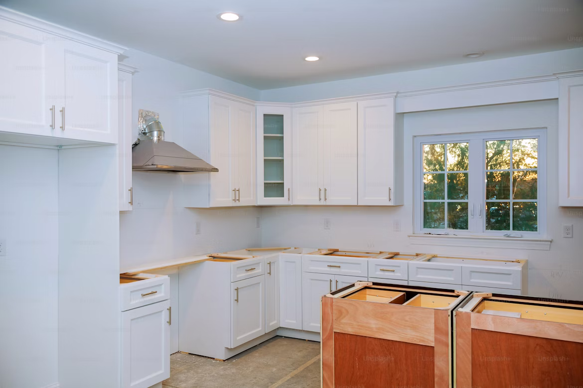 Custom cabinetry and finish work