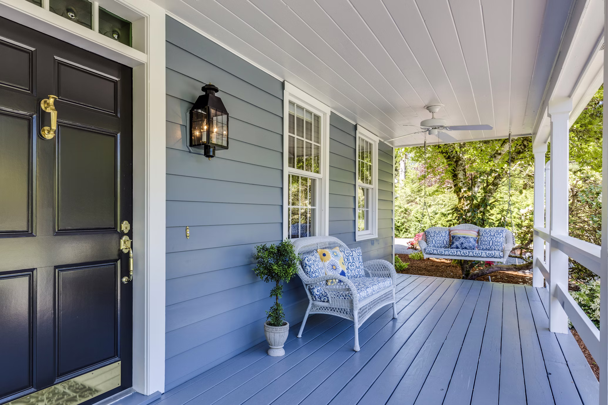 Interior and exterior painting work