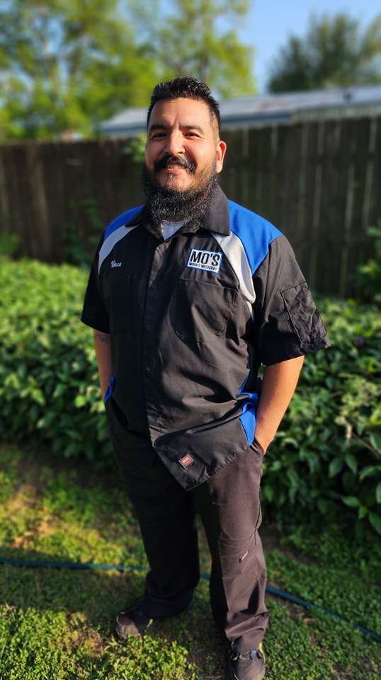 Vince Morales, owner and master technician of Mo's Mobile Mechanic